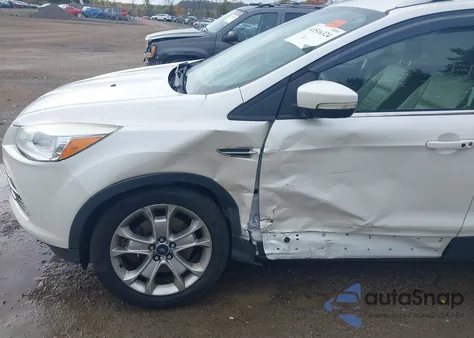 2014 Ford Escape Titanium из США, поврежденный, VIN 1FMCU9J90EUD15315